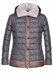 картинка Зимняя куртка VLCB-V153 магазин Одежда+ являющийся официальным дистрибьютором в России 
